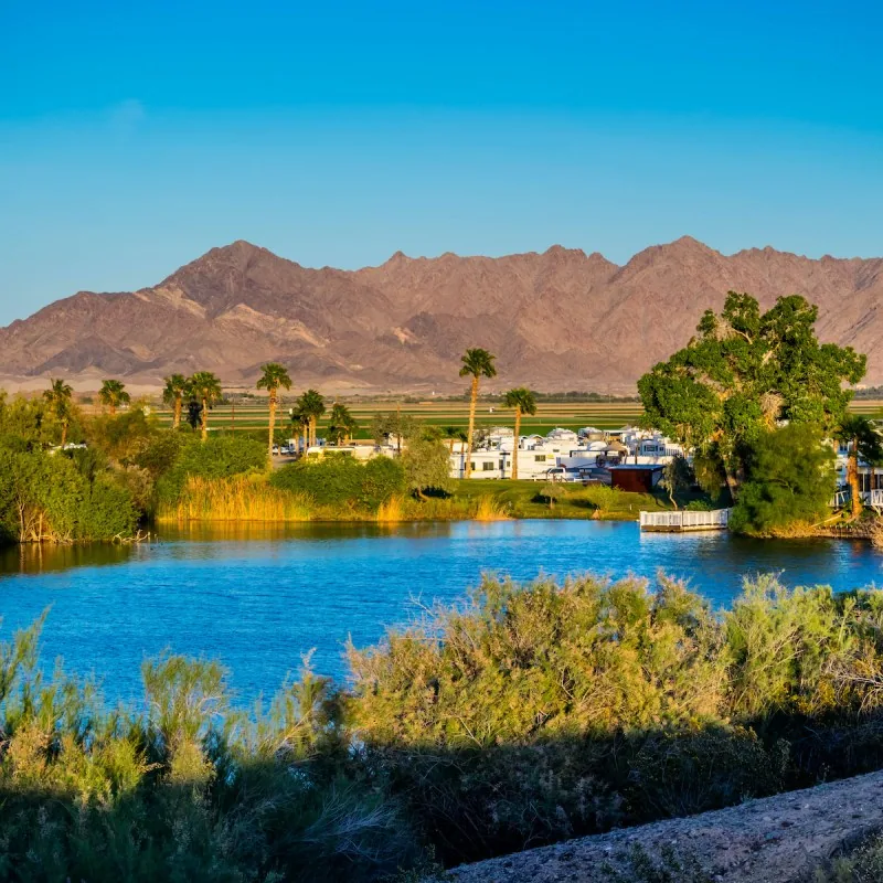 The Colorado River near Yuma The Colorado River near Yuma